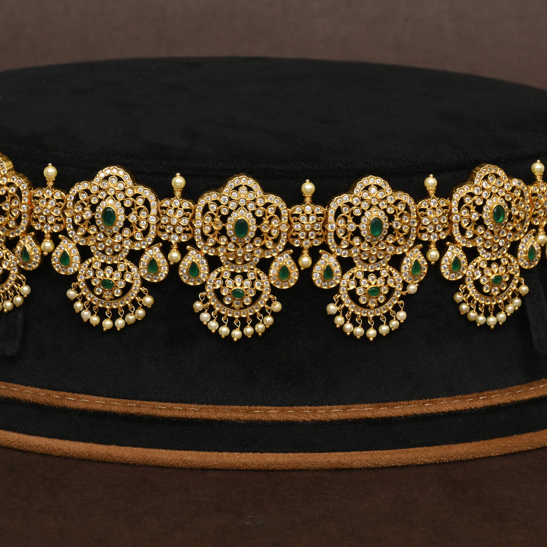 Gold Finish Chain Vaddanam