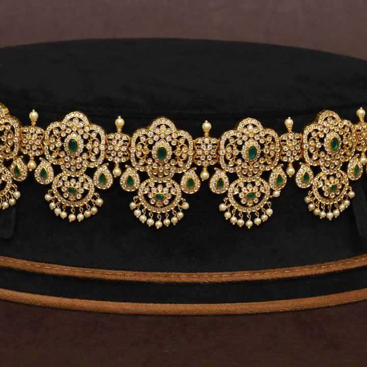 Gold Finish Chain Vaddanam