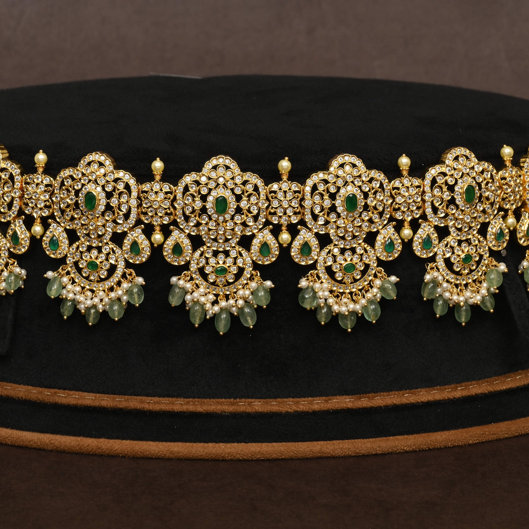 Gold Finish Chain Vaddanam