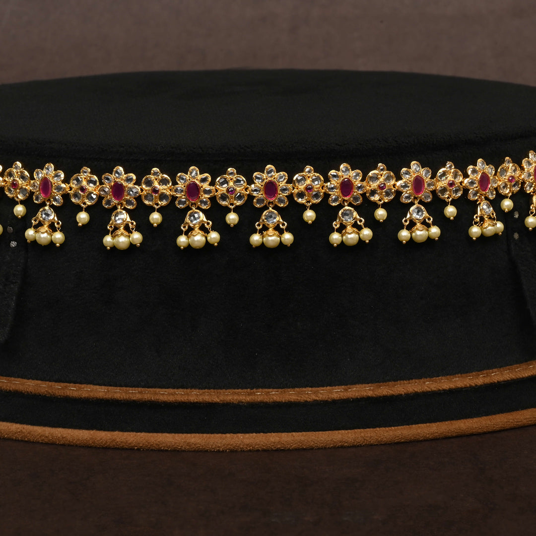 Gold Finish Chain Vaddanam