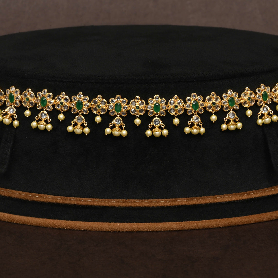 Gold Finish Chain Vaddanam