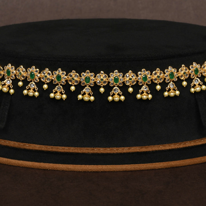 Gold Finish Chain Vaddanam