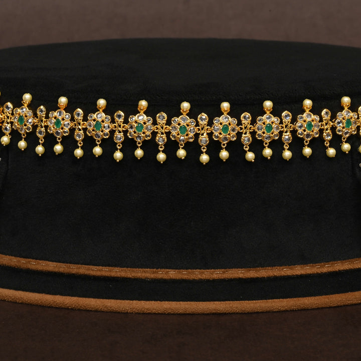 Gold Finish Chain Vaddanam