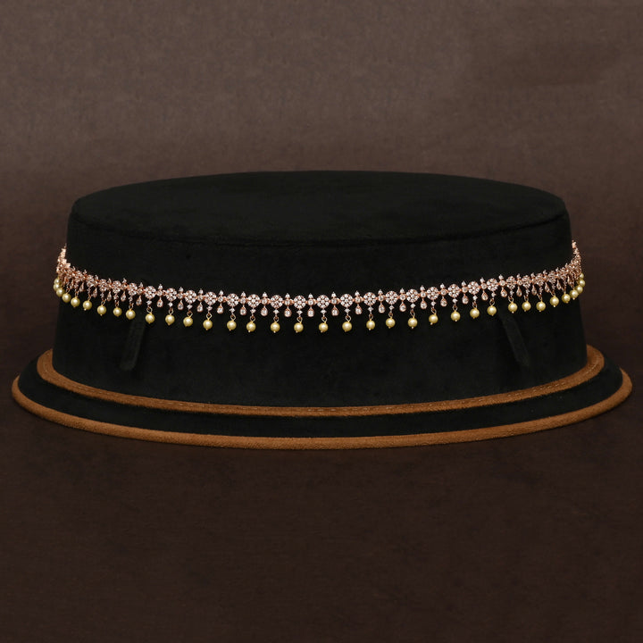 Rose Gold Finish Vaddanam