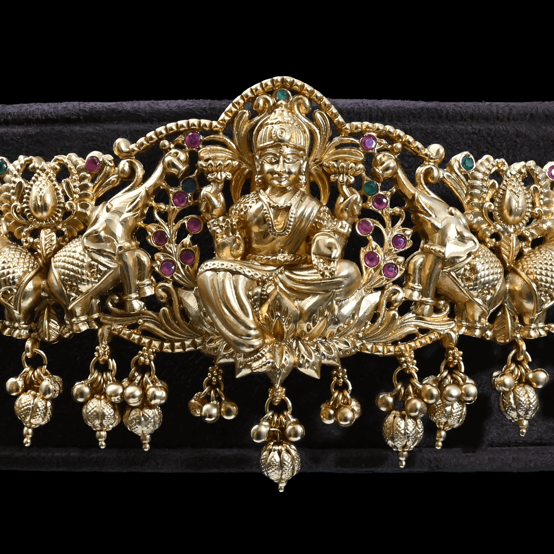 Antique Traditional Temple Gajendra Exclusive Belt