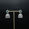 CZ Emerald Earrings