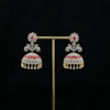 CZ Ruby Earrings