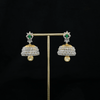 CZ Emerald Earrings