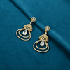 CZ Chandbali Earrings