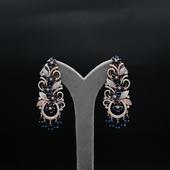 CZ Chandbali Earrings