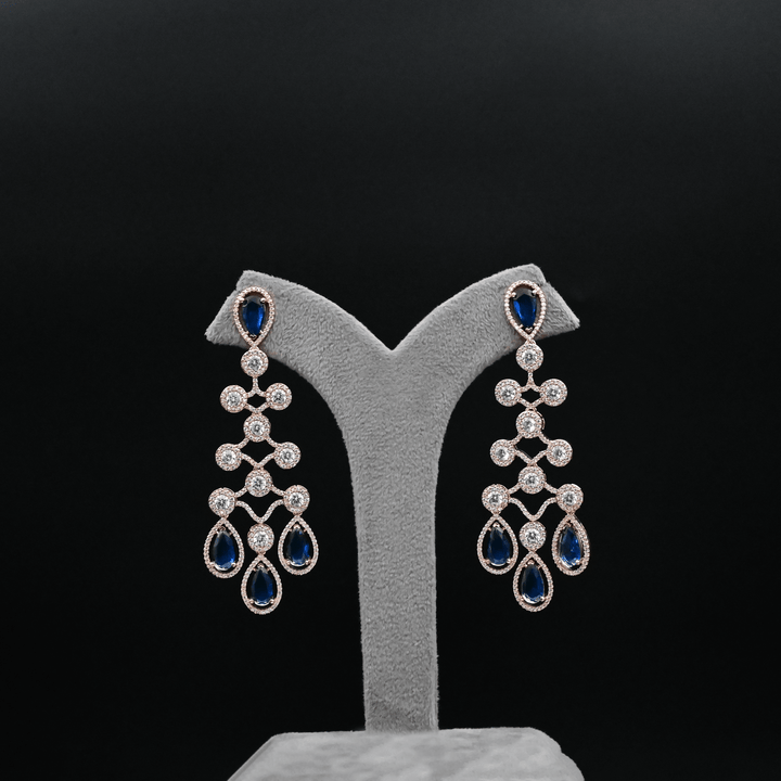 CZ Chandbali Earrings