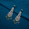 CZ Chandbali Earrings