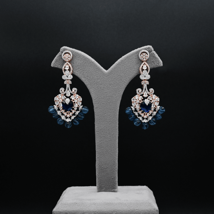 CZ Chandbali Earrings