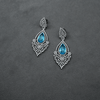 CZ Chandbali Earrings