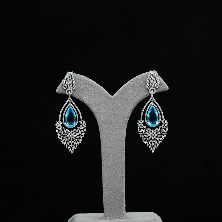 CZ Chandbali Earrings