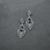 CZ Chandbali Earrings