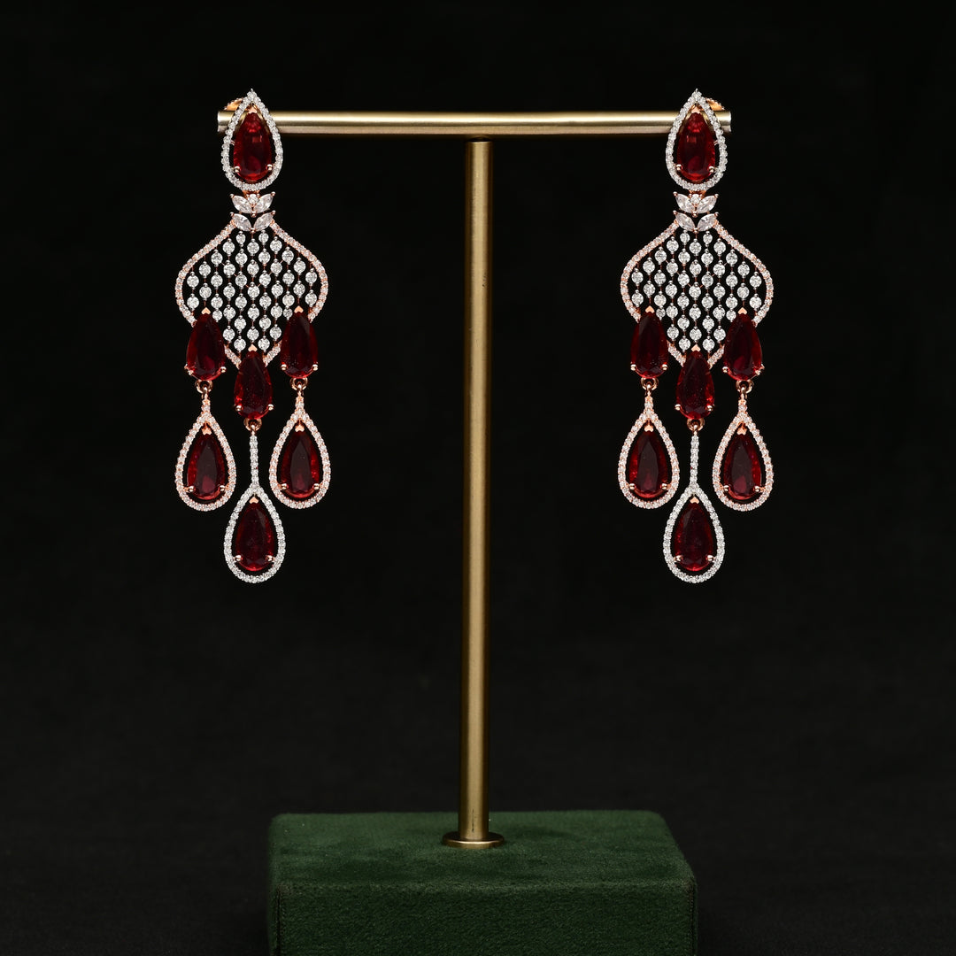 CZ Designer Earrings