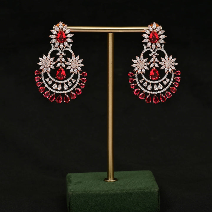 CZ Rose gold Earrings