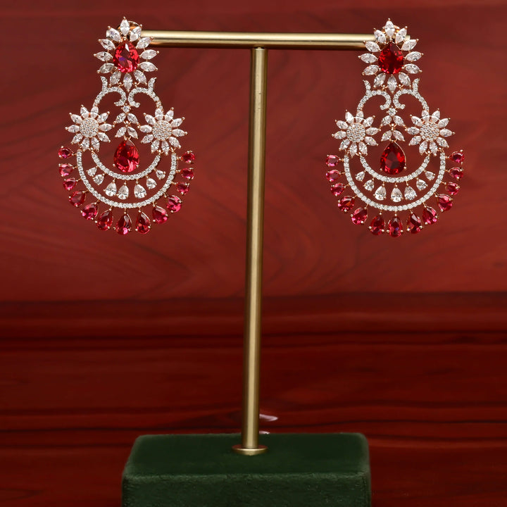 CZ Rose gold Earrings