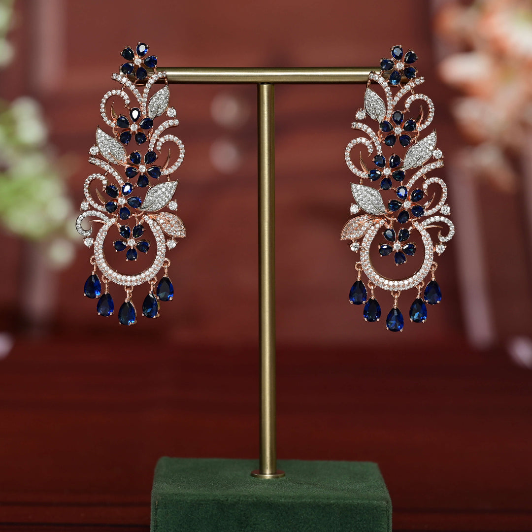 CZ Rose gold Earrings