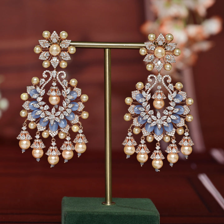 CZ Rose gold Earrings