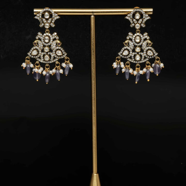 Victorian Moissanite Earrings