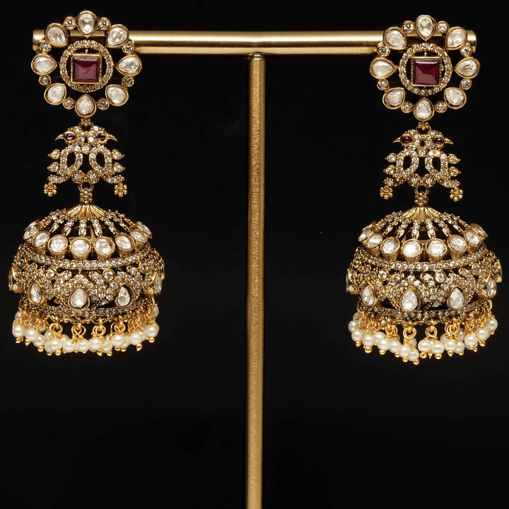 Victorian Jhumka Earrings