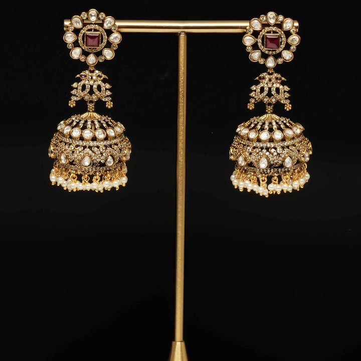 Victorian Jhumka Earrings