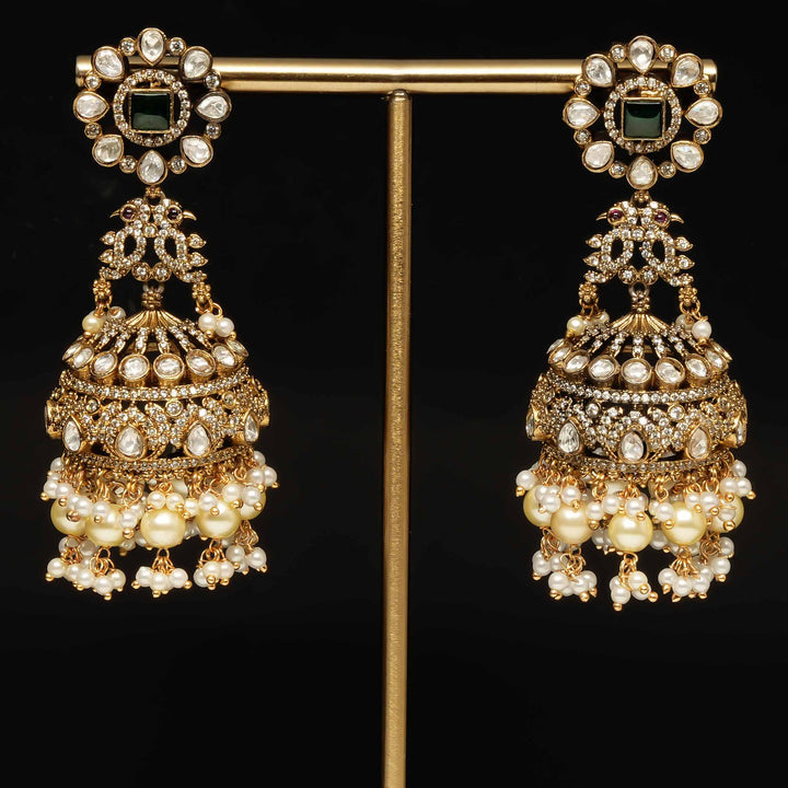 Victorian Jhumka Earrings