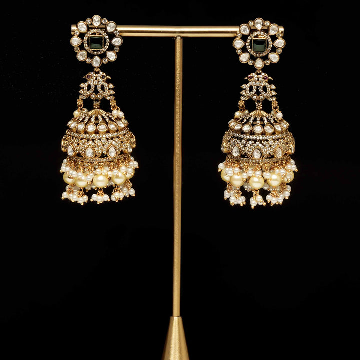 Victorian Jhumka Earrings