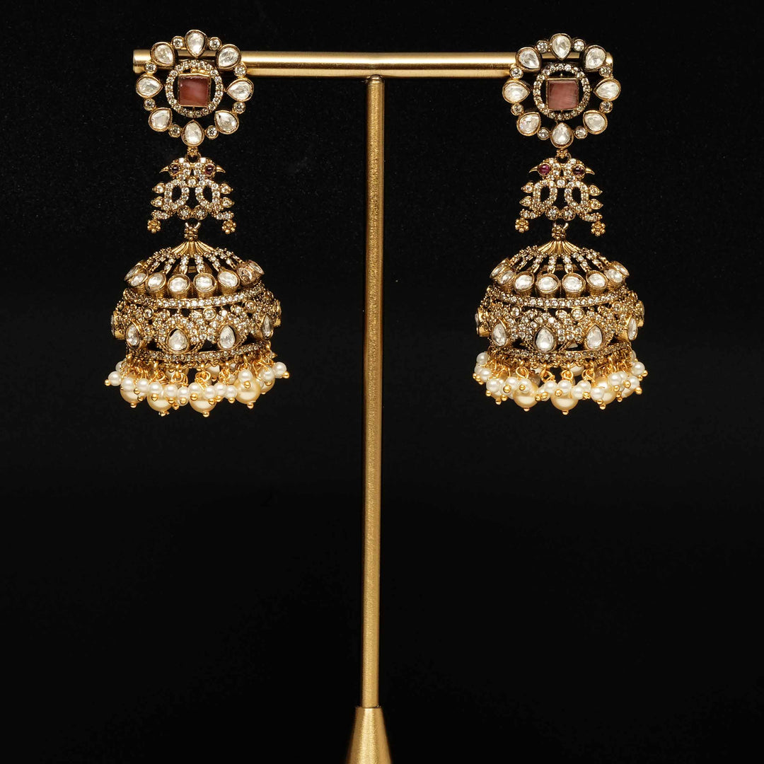 Victorian Jhumka Earrings
