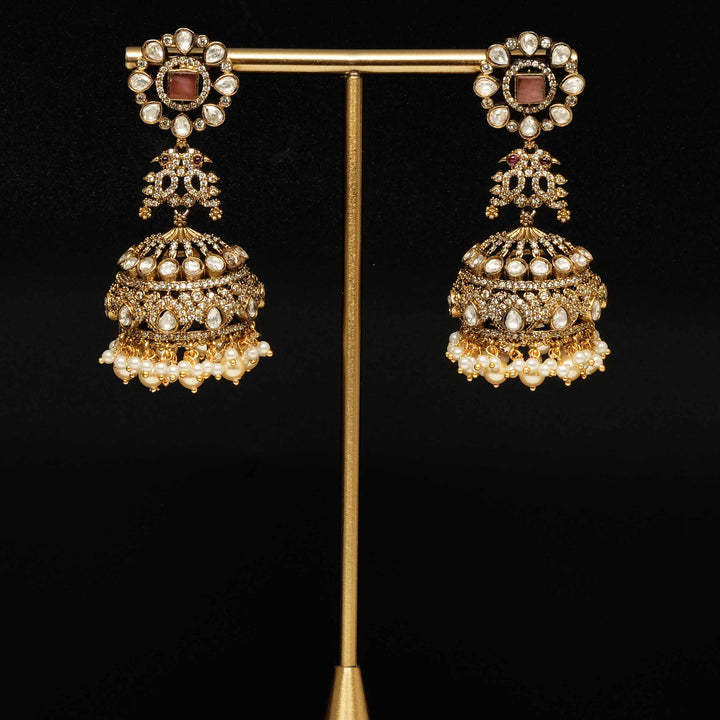 Victorian Jhumka Earrings
