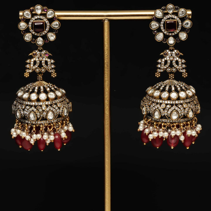 Victorian Jhumka Earrings