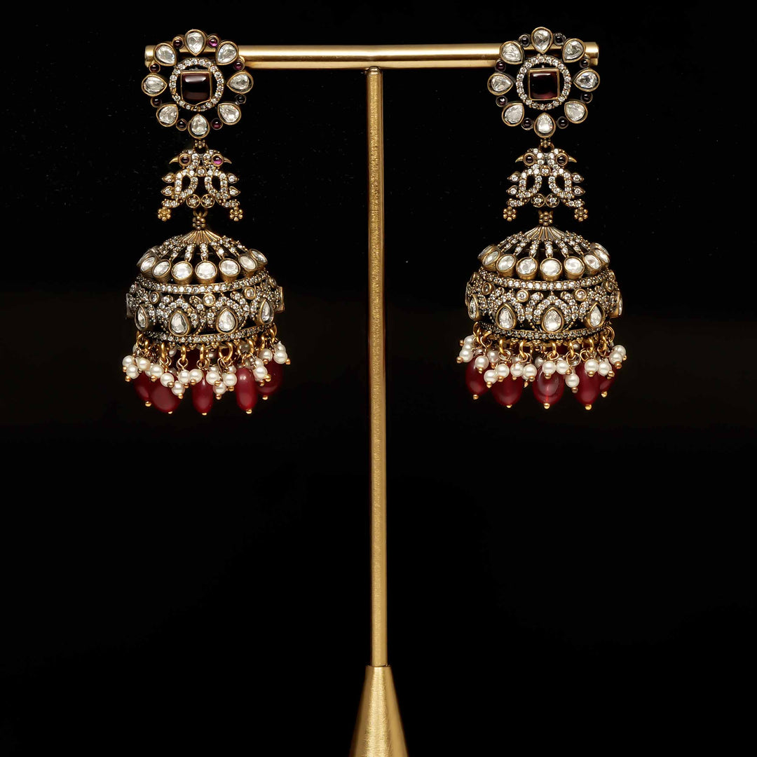Victorian Jhumka Earrings