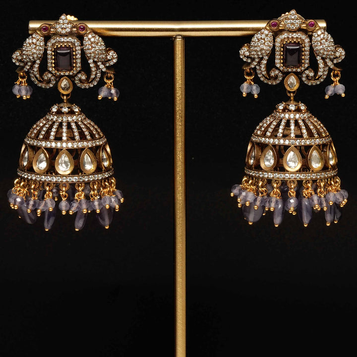 Victorian Jhumka Earrings