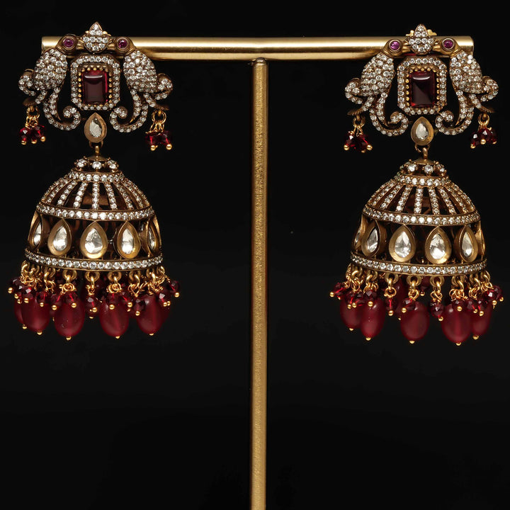 Victorian Jhumka Earrings