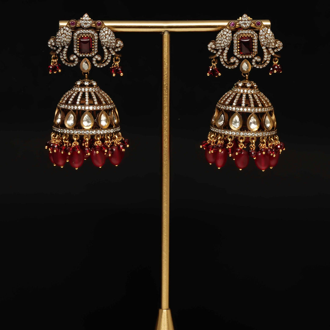 Victorian Jhumka Earrings