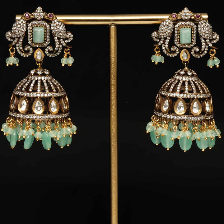 Victorian Jhumka Earrings