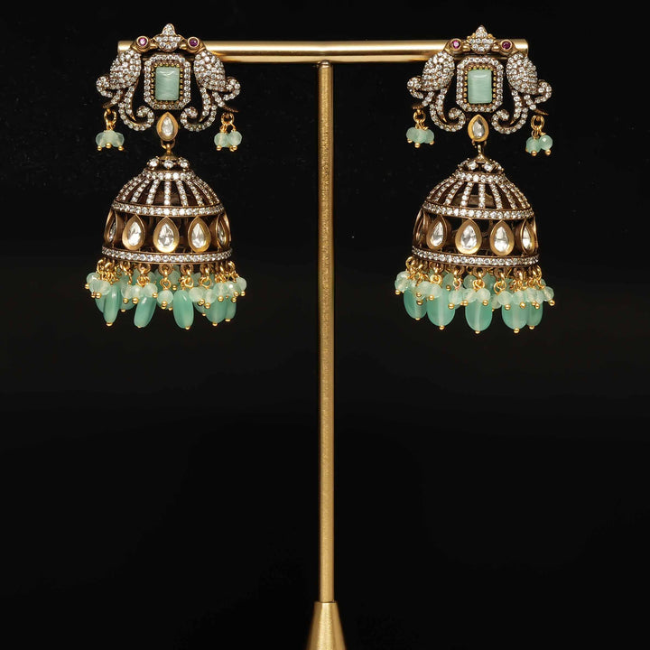 Victorian Jhumka Earrings
