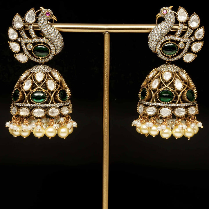 Victorian Jhumka Earrings
