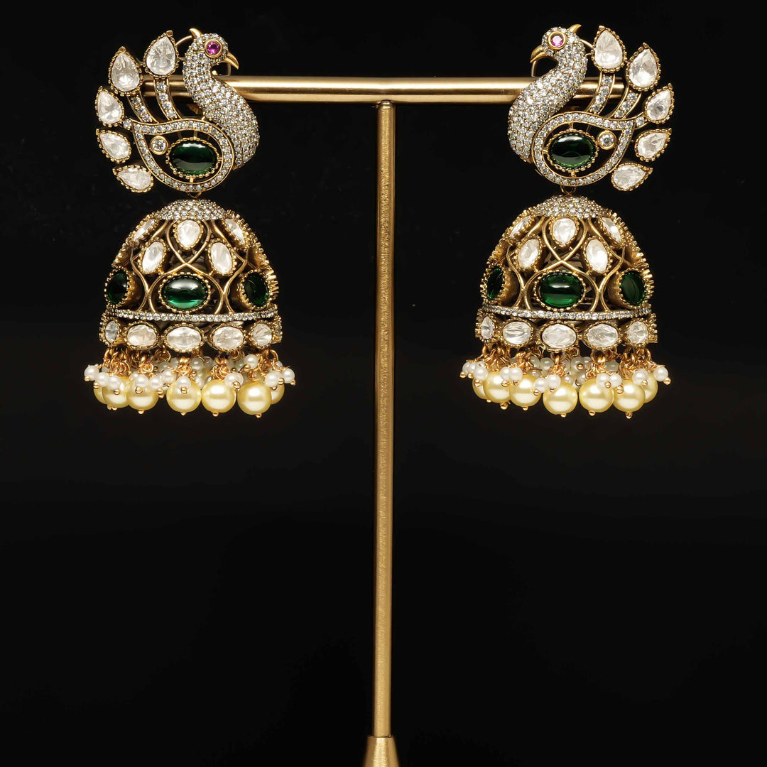 Victorian Jhumka Earrings