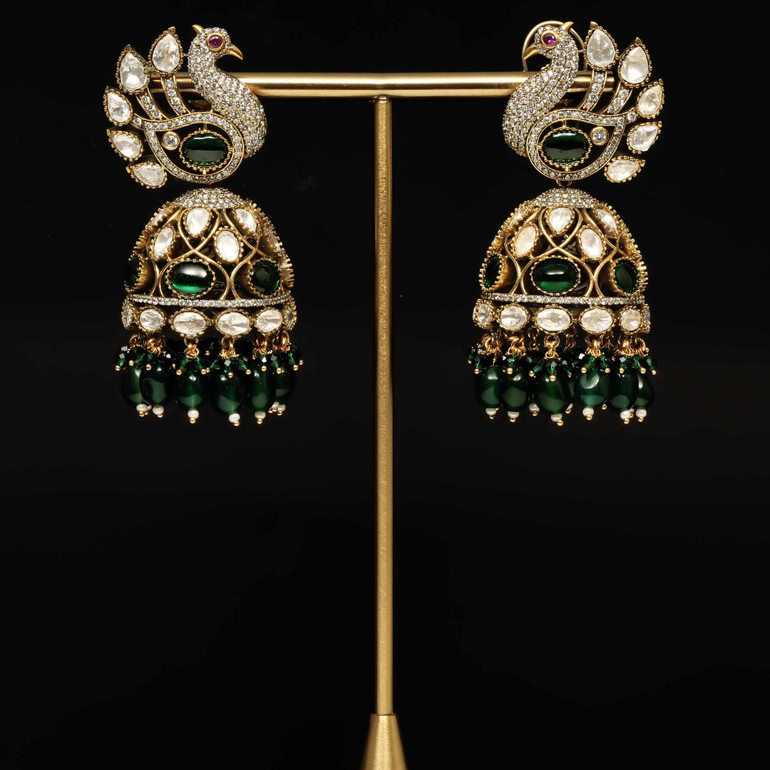Victorian Jhumka Earrings