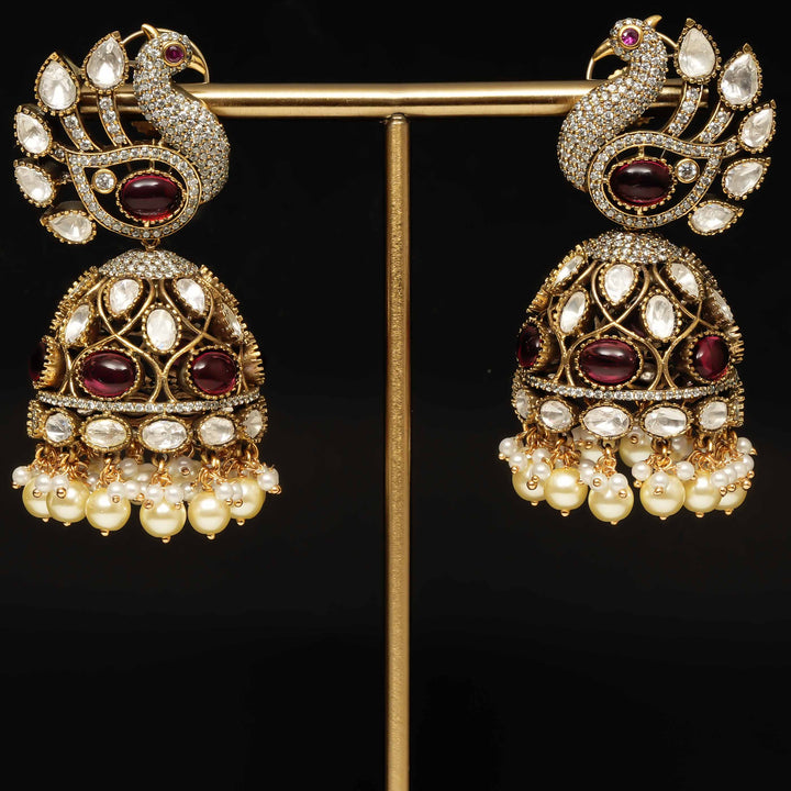 Victorian Jhumka Earrings