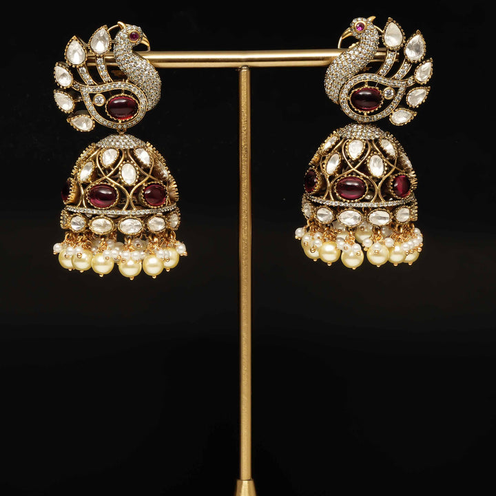 Victorian Jhumka Earrings