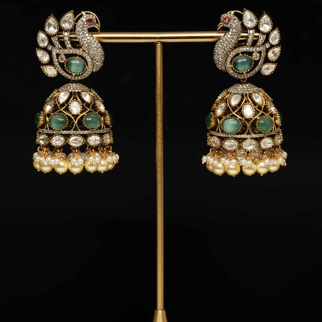 Victorian Jhumka Earrings