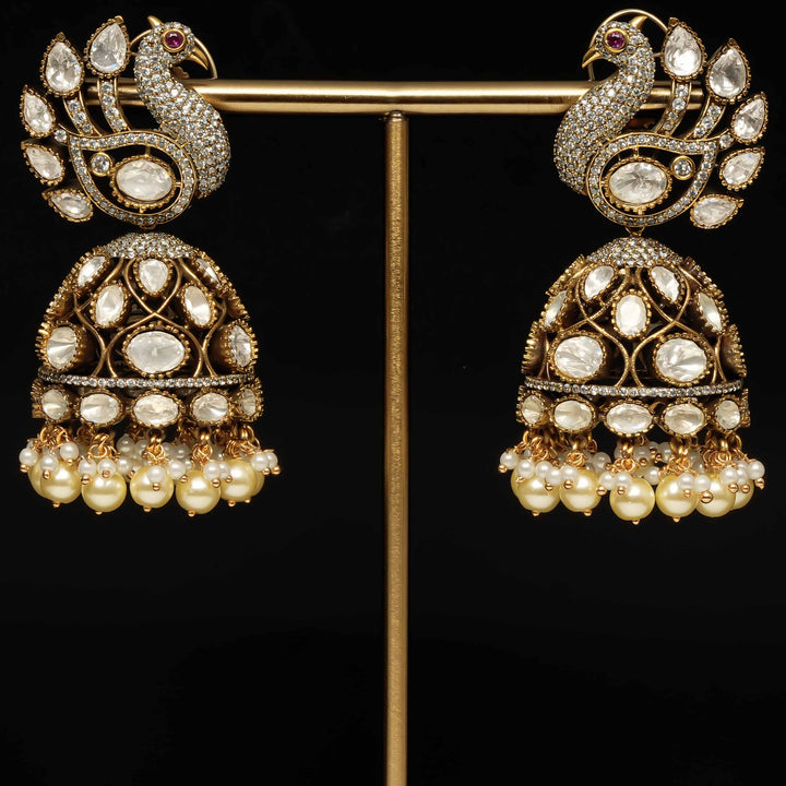 Victorian Jhumka Earrings