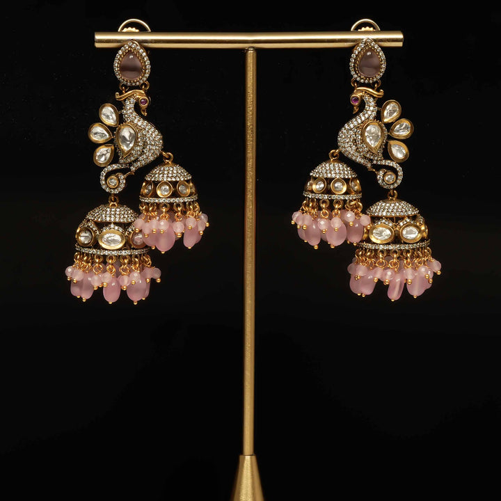 Victorian Jhumka Earrings