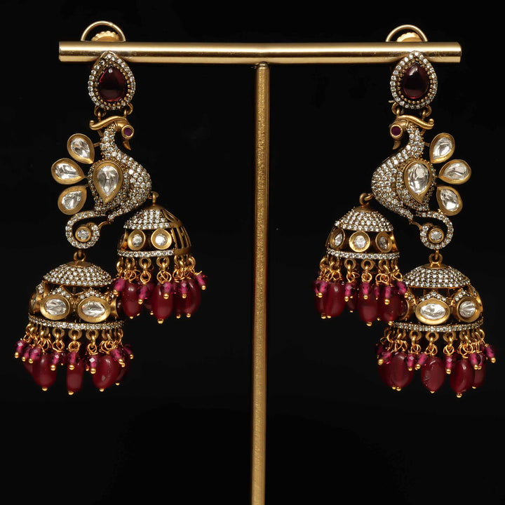 Victorian Jhumka Earrings
