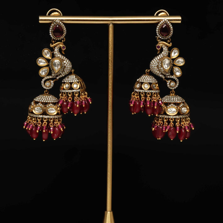 Victorian Jhumka Earrings