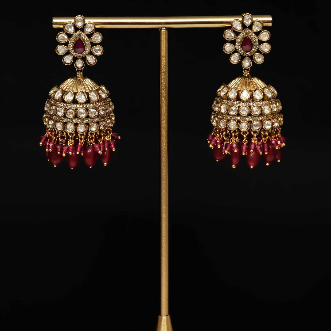 Victorian Jhumka Earrings
